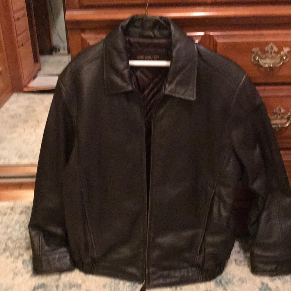 Leather jacket